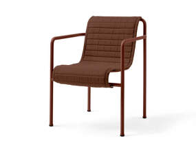 Textilný podsedák Palissade Dining Armchair Quilted Cushion, iron red