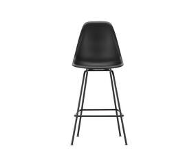 Barová stolička Eames Plastic Low, deep black