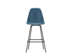 Barová stolička Eames Plastic Low, sea blue
