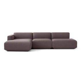 Ex-display pohovka Develius 3-místná s Chaise Longue