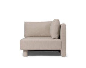 Modulárna pohovka Dase Corner Modul, Soft Bouclé natural