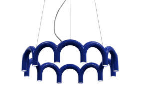 Závesné svietidlo Arch Circle 98, blue