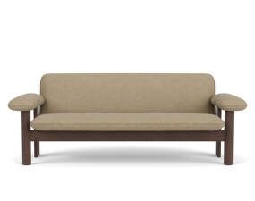 Pohovka Brasilia, Bouclé 02/dark stained oak