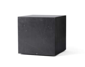 Odkladací stolík Plinth Cubic, Nero Marquina