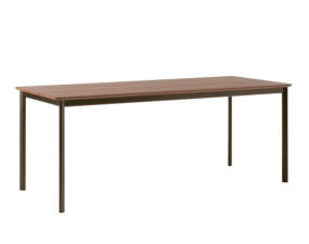 Jedálenský stôl Drip HW116, bronzed/lacquered walnut
