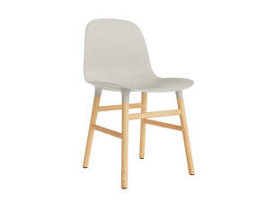 Stolička Form, light grey/oak