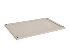 Plastové veko Colour Crate L, warm grey