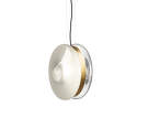 Lampa Orbital, polaris white, light patina brass