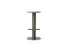 stolicka-Pole Barstool 75, pine / grey