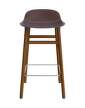 stolicka-Form Bar Chair 65 cm Walnut, brown