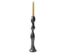 svicen-Gale Candle Holder Large, blackened aluminium