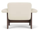 Kreslo Brasilia Low Back, Baru 0200/dark stained oak