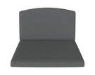 Textilné polstrovanie na kreslo Patio, dark grey