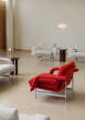 Kreslo Meantime AV29, Fiord 571/polished aluminium