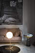 Stolná lampa IC T1 High, brass
