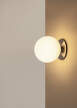 Nástenná / stropná lampa TR Bulb, polished steel