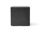 Odkladací stolík Plinth Cubic, Nero Marquina