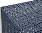 Skrinka Perforated Cabinet, steel blue