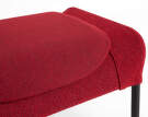 Otoman O2, red textile