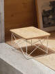 Occasional Table LTR Chestnut Natural, white