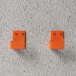 Vešiaky Bath Hook - set 2 ks, orange