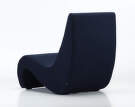 Kreslo Amoebe, dark blue