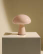 Prenosná lampa Obello, powder pink