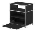 Noční stolek USM Haller M55, graphite black-2