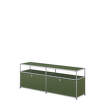 Komoda pod TV USM Haller O2, olive green-1