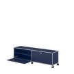Komoda na kolečkách USM Haller M61, steel blue-2
