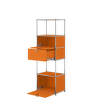 Policová sestava USM Haller M52, pure orange-2