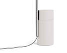 Stojacia lampa Compass, brushed aluminium