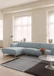 Koberec Verso 258x258, cool grey / dark brown