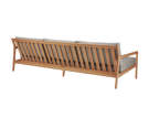 Outdoor sofa Jack, 265 cm, teak / Mocha