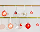 Red glass ball 5-set