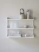 Polica Tea Shelf, white/white