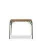 stol Vig Table 90 x 80 cm Robinia, dark green