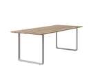 stul-70/70 Outdoor Table, mahogany / grey
