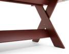 stul-Crate Dining Table L180, iron red