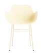 zidle-Form Armchair Steel, cream