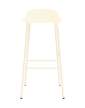 stolicka-Form Bar Chair 75 cm Steel, cream