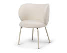 Jedálenská stolička Rico Nordic Bouclé, off-white/cashmere