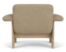Kreslo Brasilia Low Back, Bouclé 02/natural oak