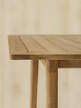 Záhradný stôl Patio, untreated solid teak
