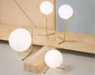 Stolná lampa IC, brass