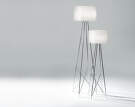Stojacia lampa Ray F2, glass