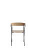 Stolička Missing Armchair, lacquered oaK