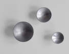 Vešiak HiHat Knob 2 ks, brushed steel