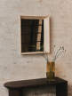 Zrkadlo Lancet, travertine