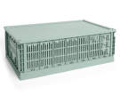 Plastové veko Colour Crate XL, sage green